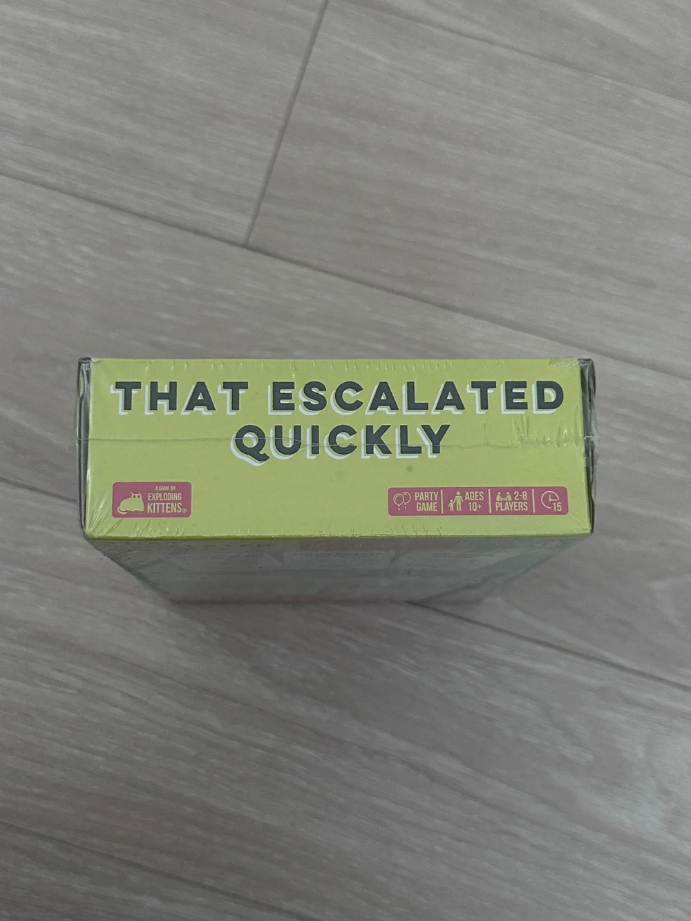 That Escalated Quickly Party Card Game - New & Sealed!